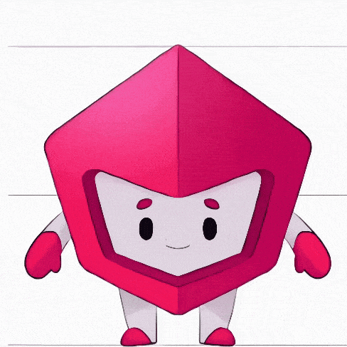 Animated Angular mascot
